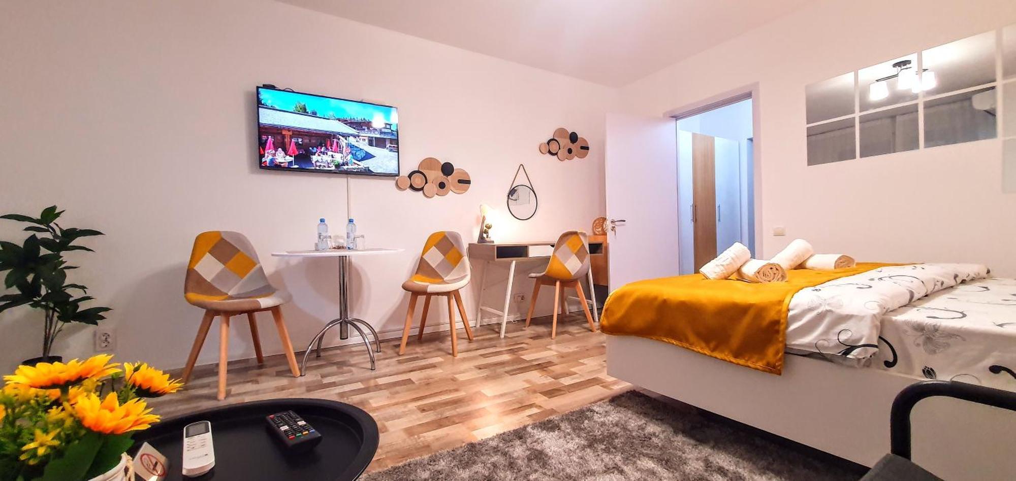The Yellow King - Luxurious Apartment Bukurešť Exteriér fotografie