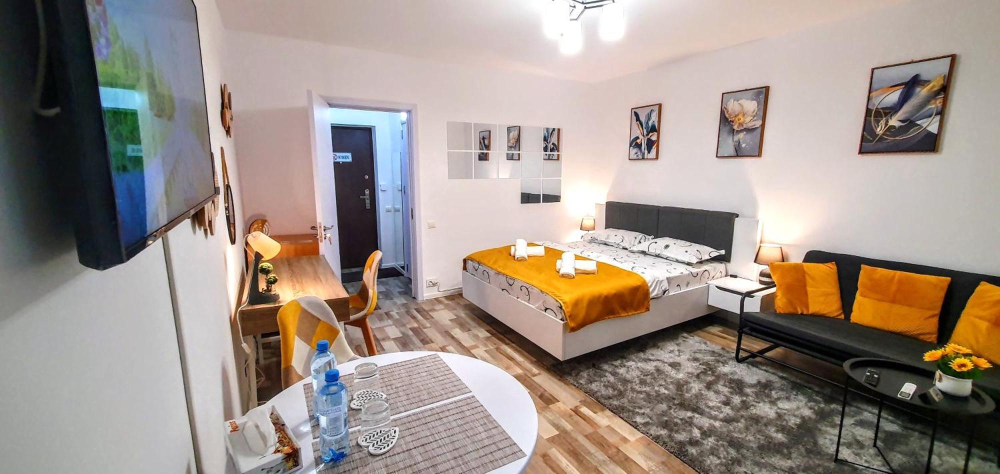The Yellow King - Luxurious Apartment Bukurešť Exteriér fotografie